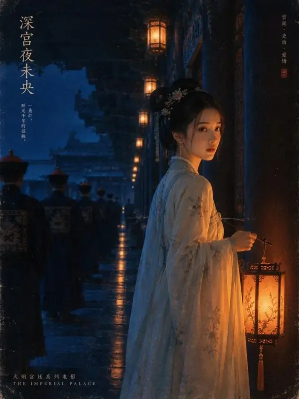 《穿越之宫前锦绣》短剧封面，古装题材，秋霞影院高清在线观看